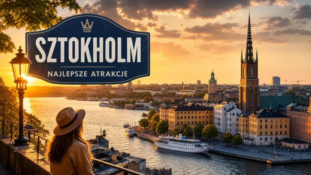 Najlepsze atrakcje Sztokholmu – kompletny przewodnik po najciekawszych miejscach stolicy Szwecji. Odkryj Gamla Stan, Muzeum Vasa, Skansen, Pałac Królewski, punkty widokowe, rejsy po archipelagu i praktyczne wskazówki, które pomogą zaplanować idealne zwiedzanie.